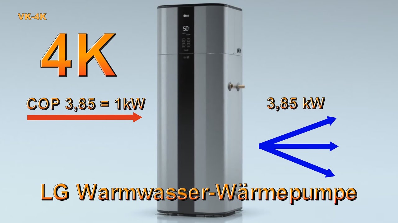 Brauchwasserwärmepumpe Installation. Erfahrung, Nachtwärmeverlust, LG Warmwasser Wärmepumpe. Teil1/2