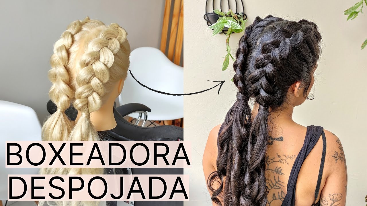 Passo a passo completo TRANÇA BOXEADORA DESPOJADA [ tutorial muito detalhado!]