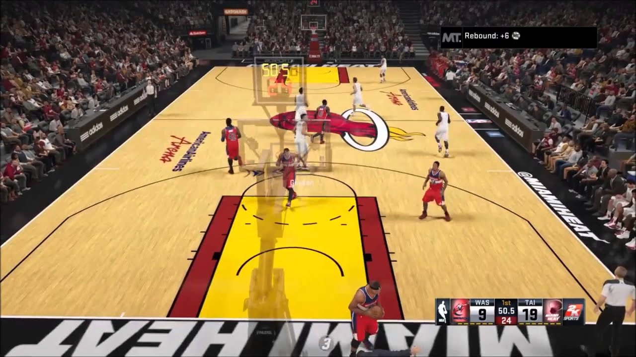 NBA 2K15 Basket counted outside the hoop glitch YouTube