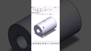 Couple Bush for Servo Motor #engineblock #solidworks #solidworkstutorial #bush #servomotor #design