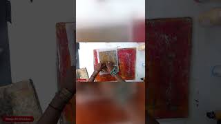 Lift old paint off the gel plate for richer prints!