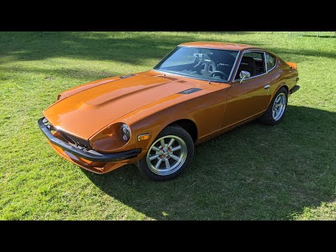 Datsun 240Z VQ37 swap first drive - YouTube