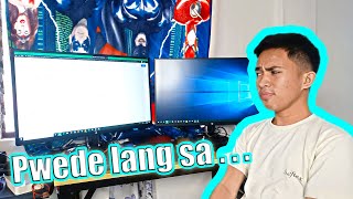 HP N246V AND HP PRODESK 600 G5 FULL REVIEW (WITH SETUP + PRICE) | WORTH IT BA?