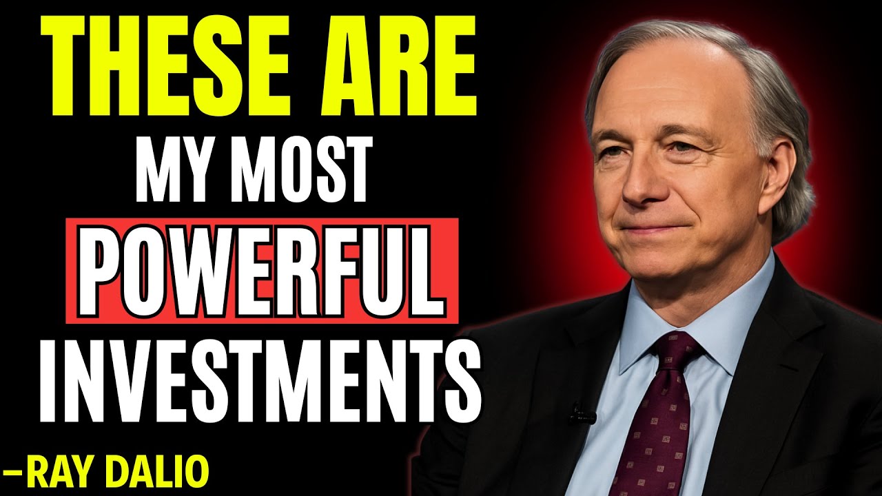 RAY DALIO: 4 INVESTMENTS that will COMPLETELY DELAY your LIFE (SEE what I DID)