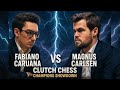 Fabiano Caruana vs Magnus Carlsen | Clutch Chess: Champions Showdown 2025