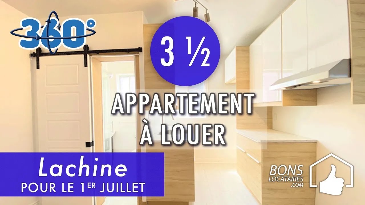Réalité virtuelle appartement à louer / Apartment for rent / Lachine 3