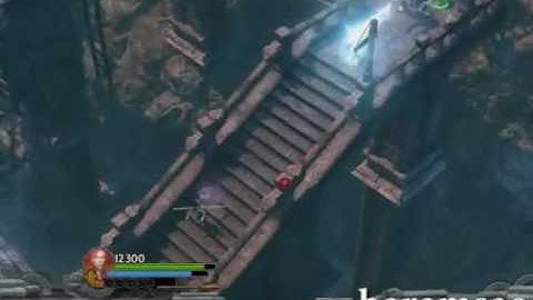 Lara Croft and the Guardian of Light Level 9 Twisting Bridge