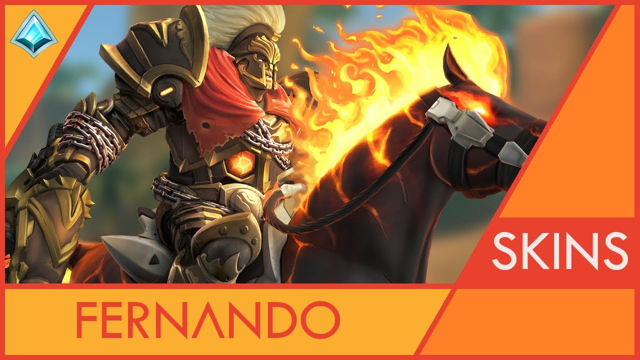 Paladins - All Fernando Skins | Preview
