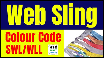 Web Belt Sling | Web Sling Colour Code | Lifting Belt || Safe Work Load of Web belt sling | SWL/WLL