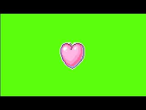 free-pink-heart-green-screen-effect