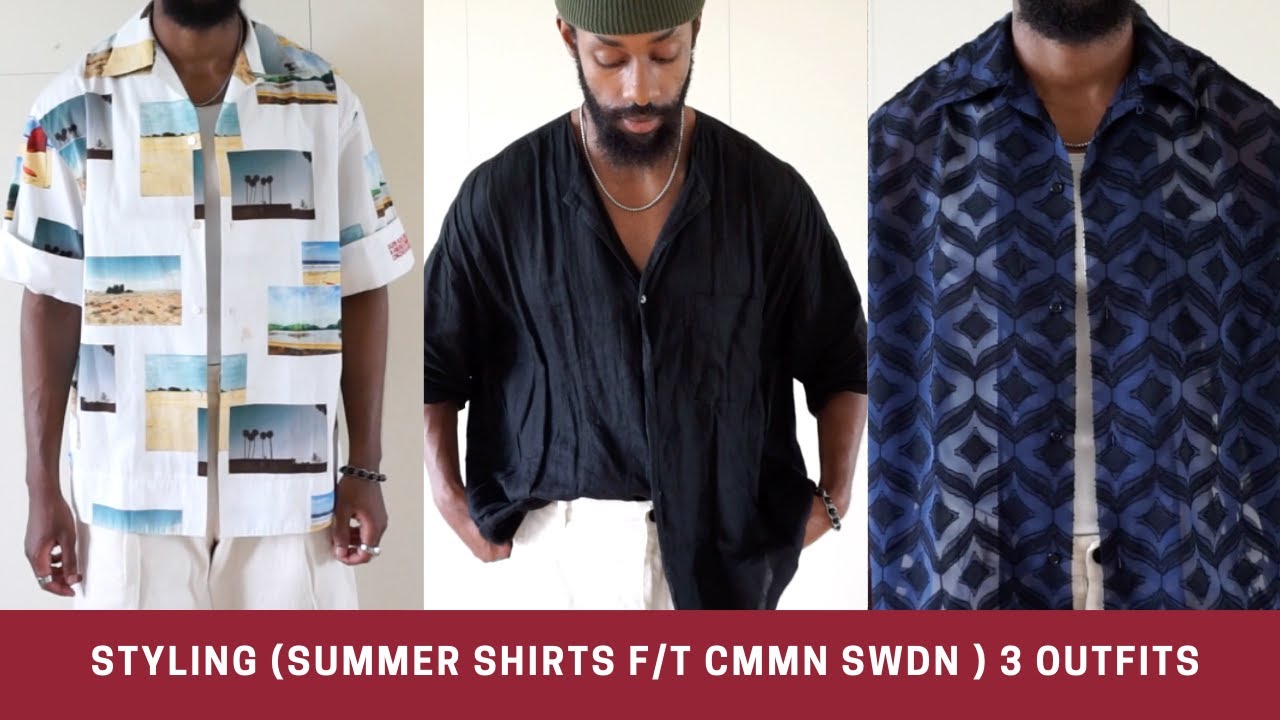 Styling (Summer shirts) 3 outfits 