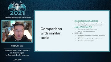 2021 LLVM Dev Mtg “IIntroduction to LLVM-IFS and its usages in Fuchsia build system”