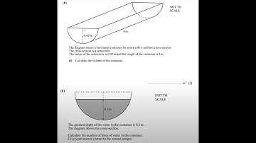 IGCSE Maths - Challenging Mensuration Problem (Paper 4)