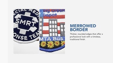 Embroidered Patches – Border Style