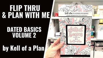 BRAND NEW! DATED BASICS VOLUME 2 BY @kellofaplan