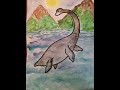 Плавающий динозаврик
