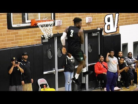 Nate Robinson Catches Off The BACKBOARD OOP At The Drew League!