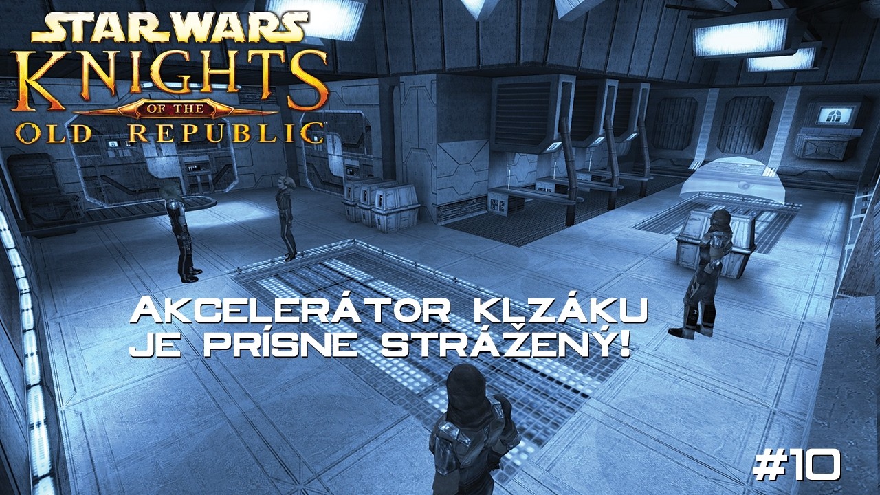 Získanie akcelerátoru klzáku! | STAR WARS: Knights of the Old Republic #10 | SK/CZ Let's play