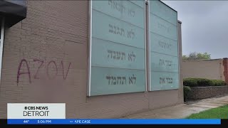 Woman arrested for allegedly vandalizing Royal Oak synagogue with antisemitic graffiti