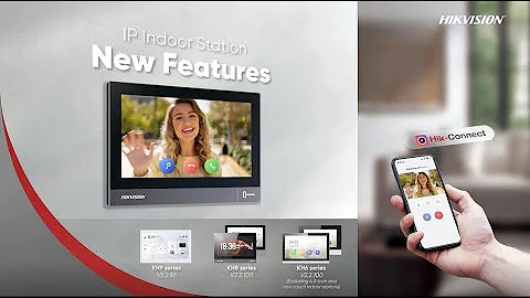 Unboxing & demo video Hikvision IP Indoor Station New Features