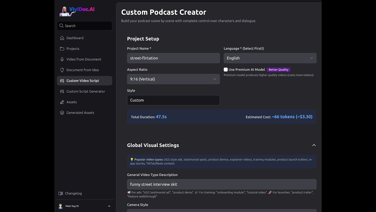 New custom manual script talking video generator from Vividoc.AI - YouTube