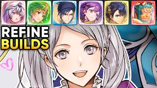 CYL8 REFINES! Brave F!Robin, Felix, Alfonse, Bernadetta, L!Elincia, Veyle & FT!Mordecai Builds