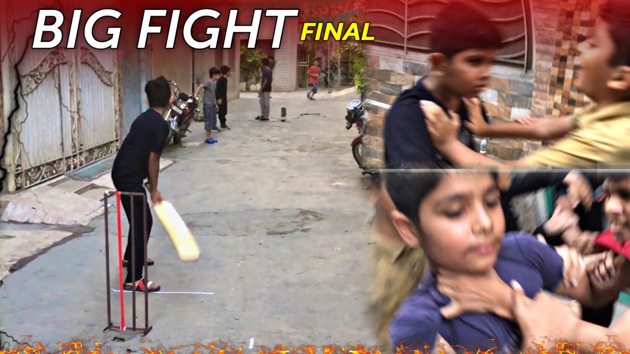 Final Match Tb Cricket vs New Team || Big Fight 😱 STREET CRICKET !!🔥