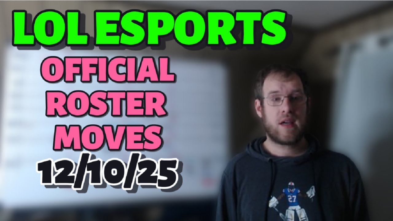 Официальные изменения в составе киберспортивной команды League of Legends от 12.10.25 (VIT, AL, B...