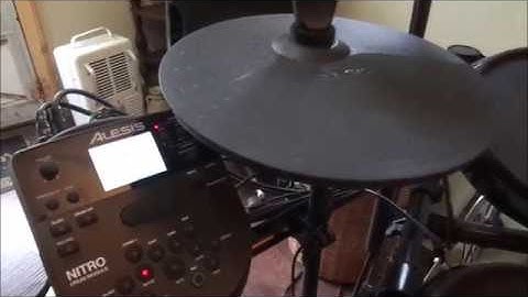 Adjusting the Sensitivity and Curve on Alesis Nitro Kit