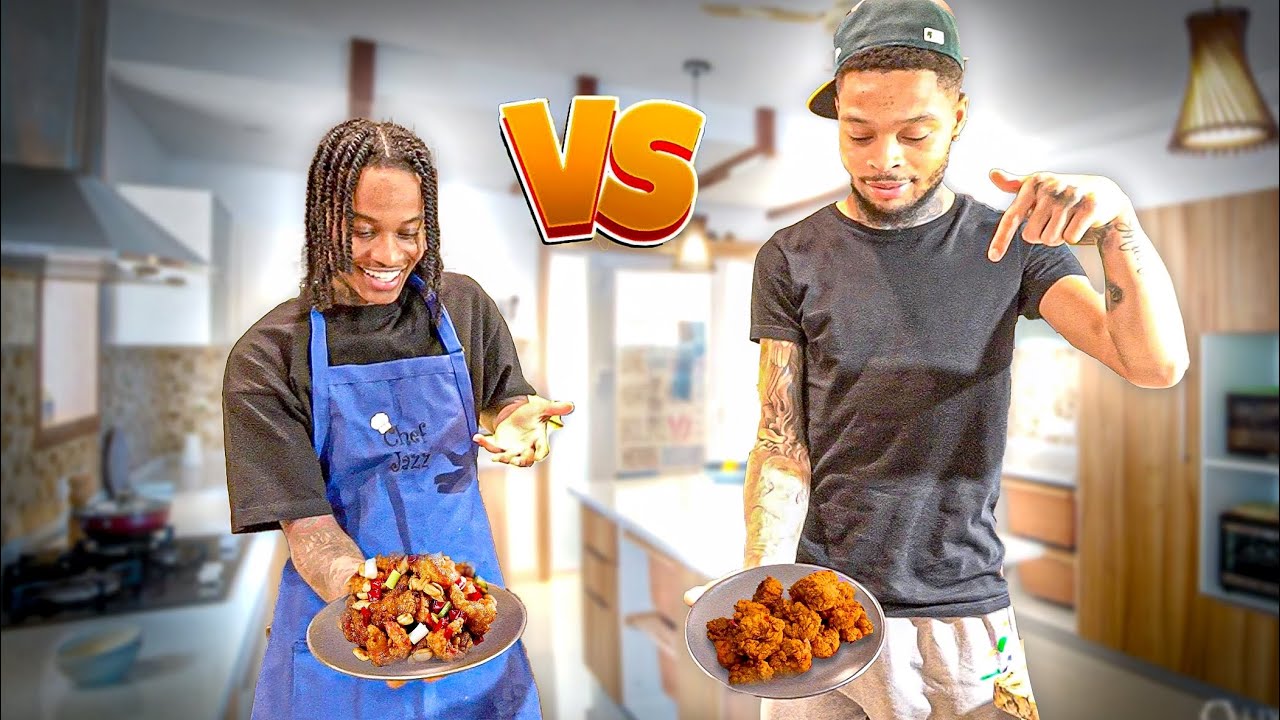 AMAR OR JAZZ.. Who Can Cook The Best Fried Shrimp!?