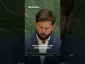 Gabriel Boric en la Asamblea General de la ONU 2025 - "Gaza es una crisis de la humanidad"