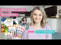 FREE Homeschooling Resources You'll Actually Use! Don't miss this!