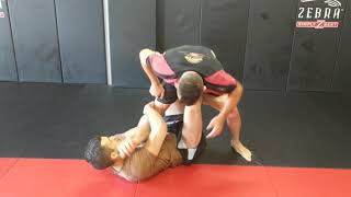 Reverse X into kneebar