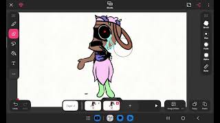 removing stuff from bassie till cocos saves her!part 3! #bassie #remove #dandysworld #trend #popular