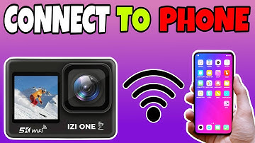 How To Connect IZI One 5K Action Camera To Mobile Phone ( IZI One 5K Action Camera WIFI Connection )
