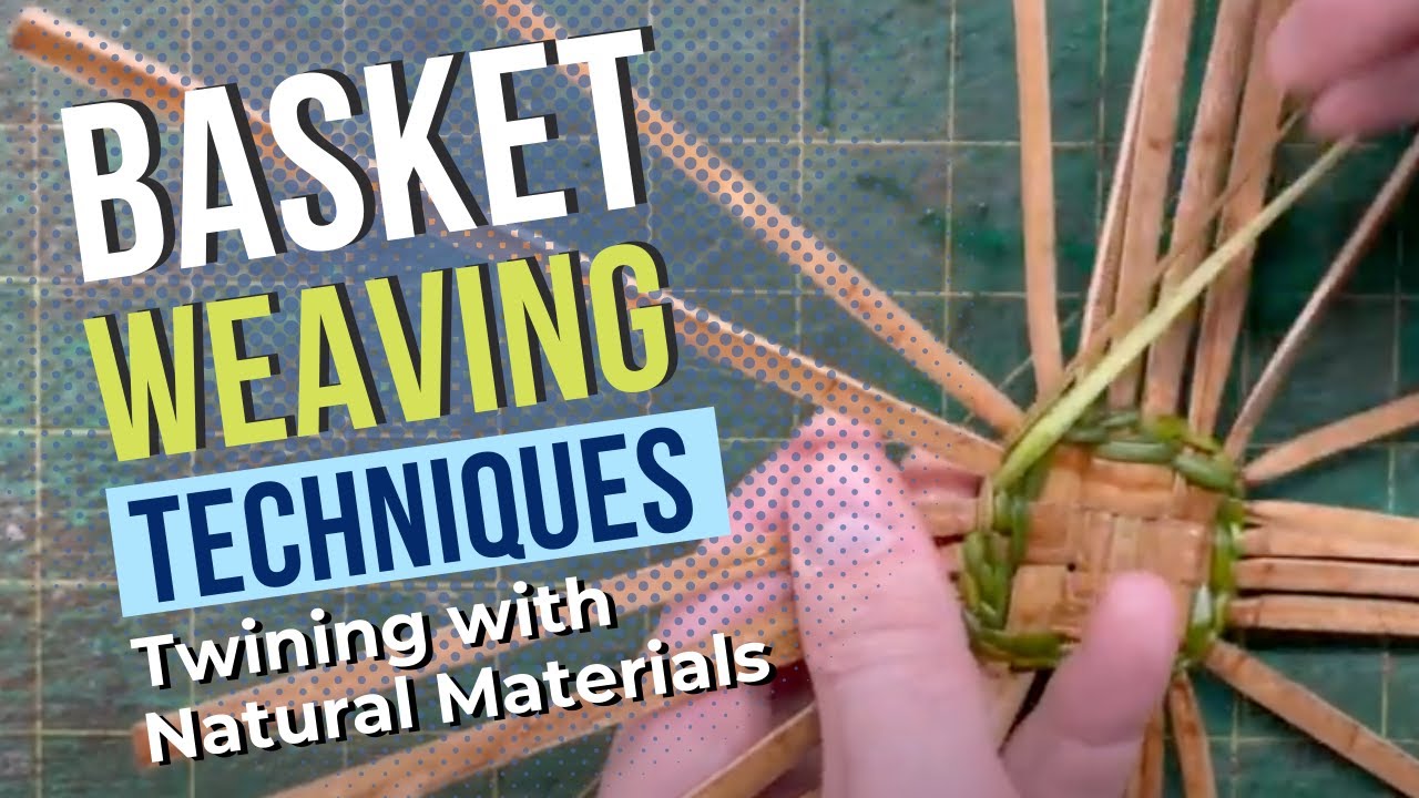 Basket Weaving Kit With Basic Instructions Basket Weaving Supplies