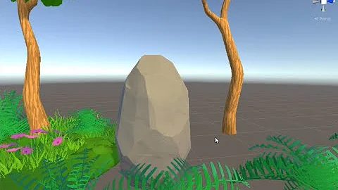 Stylized Rock Workflow (Blender, Zbrush, Substance Painter, Unity)