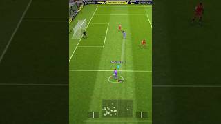 Rabona assist 🥶|| #pes #skills #pes2023mobile #efootball