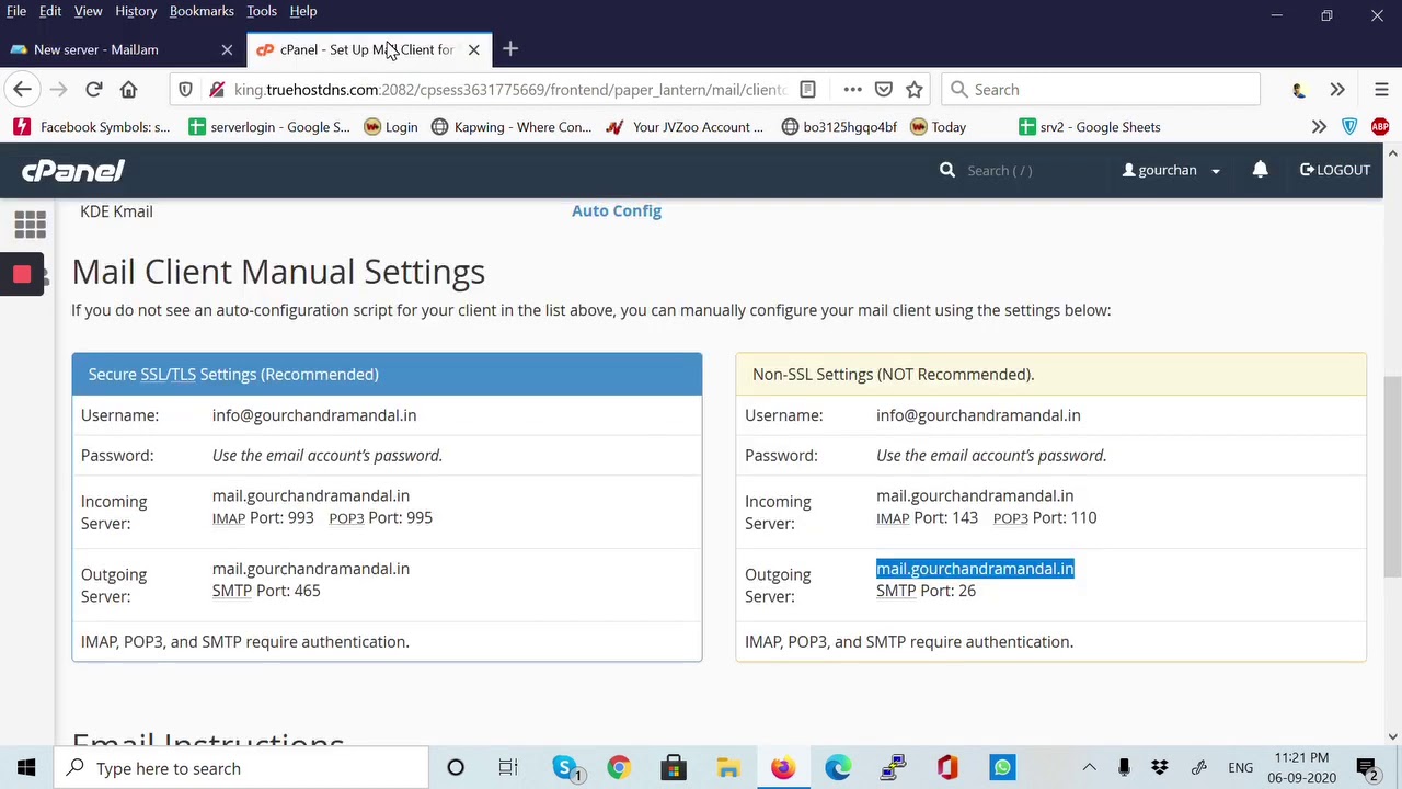 New Setting Up SMTP with Cpanel Hosting