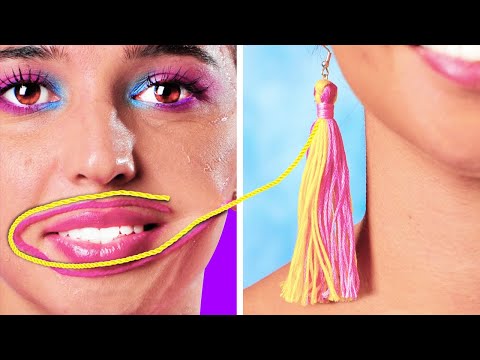 💍 33 DIY JEWELRY Ideas: DIY ring, DIY earrings, DIY necklace, DII bracelet