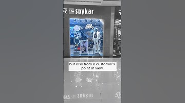 Spykar Window Display | Black & White | Sophisticated & Elegant #visualmerchandising #aceofspace