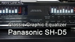 Classic Graphic Equalizer - Panasonic SH-D5 Review 4K - YouTube
