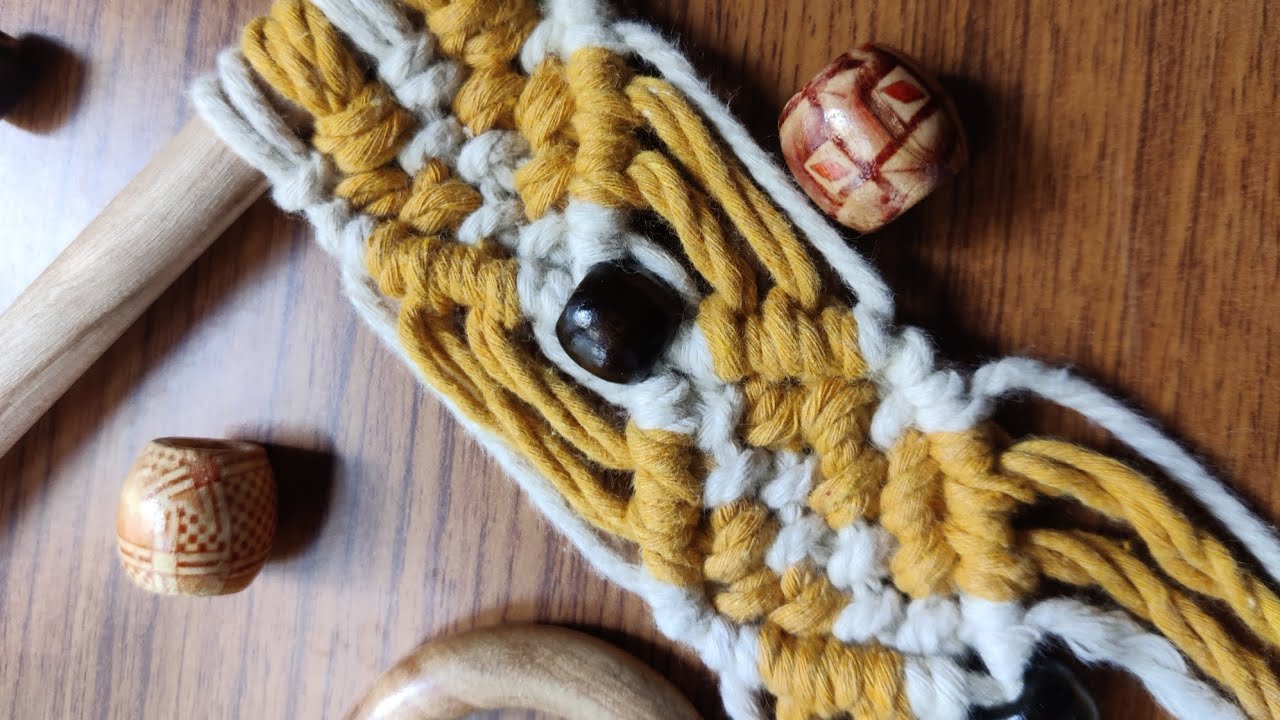 Macrame Basic Design | Macrame Step by Step Tutorial | Macrame Design ...