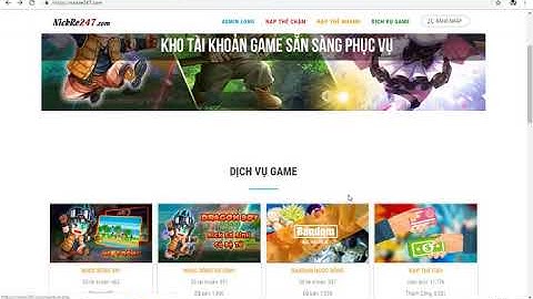 NickRe247.com - 500 sub sẽ live phát acc - hộp quà may mắn -Nơi bán acc uy tín 7sv