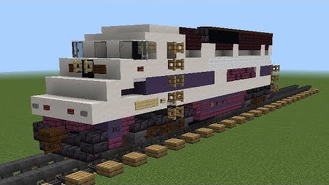 Minecraft Metrolink EMD F59PHI (Credit By CraftyFoxe)