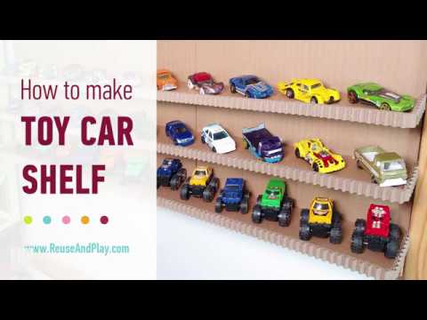 Toy Car Shelf Diy Display