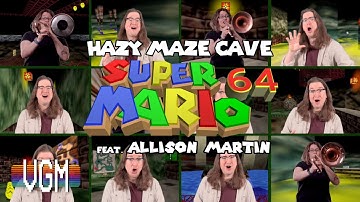 Super Mario 64 - Hazy Maze Cave (ft. @AllisonMartin)