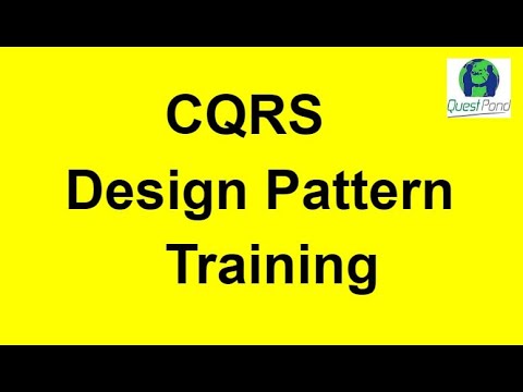 CQRS Design pattern training on Saturday and Sunday | CQRS and Mediator Patterns