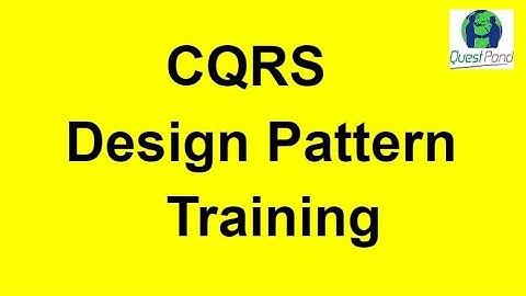 CQRS Design pattern training on Saturday and Sunday | CQRS and Mediator Patterns