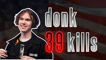 DONK DESTROYS hopeful NA FACEIT lobby with Keystrokes Visualized (Anubis)